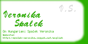 veronika spalek business card